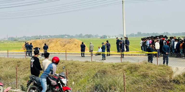 रुपन्देहीको सियारीमा परालको थुप्रोभित्र भेटियो महिलाको शव