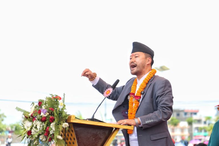 क्षितिज थेबेको विजयमा विष्णु पौडेलको हात, शंकर पोखरेलको प्रत्याशी पराजित
