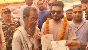 रोहिणीमा लालपूर्जा वितरण गर्दै मन्त्री लम्सालको घोषणा– भूमिहीन समस्या अब टुंग्याइन्छ