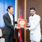 मन्त्री लम्सालसँग बेलायती प्रतिनिधिमण्डलको भेट, भोटेकोशी पुनर्निर्माणमा सहयोगको प्रतिबद्धता