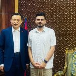 मन्त्री लम्साल र चिनियाँ राजदूत वाङबीच भेटवार्ता, रसुवागढी नाका सञ्चालनमा सहयोगको आग्रह