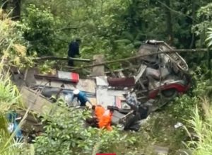 पोखराको स्कुल बस दुर्घटनामा ५ जनाको मृत्यु